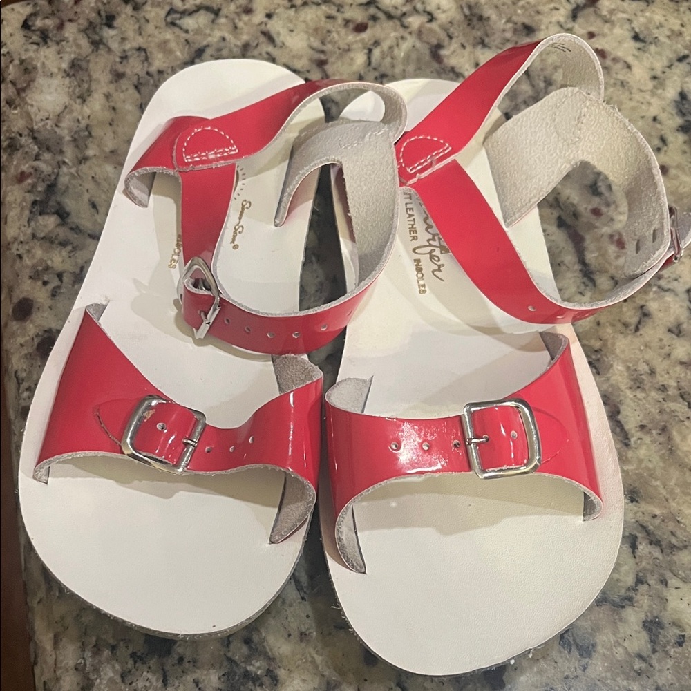 Pink Kids Sandals San Sun surfer